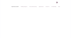 Desktop Screenshot of lavenderbridalsalon.com